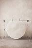 MOLLIS nukkamatto ø 160 cm White mdf/ metal