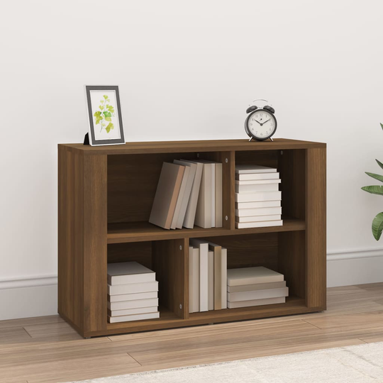 vidaXL Senkki ruskea tammi 80x30x54 cm tekninen puu