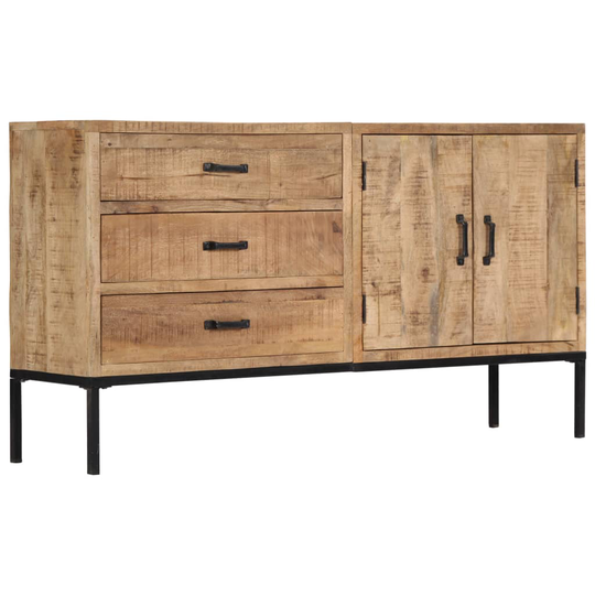 vidaXL Senkki 140x35x75 cm täysi mangopuu
