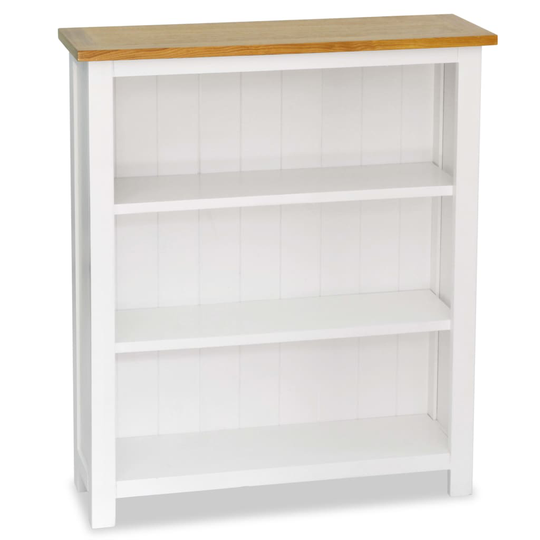 vidaXL Kirjahylly 3 tasoa 72x22,5x82 cm täystammi