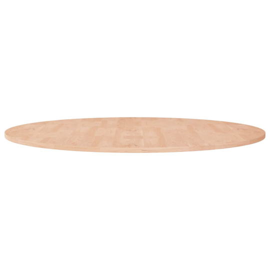 vidaXL Pyöreä pöytälevy Ø90x1,5 cm käsittelemätön täysi tammi
