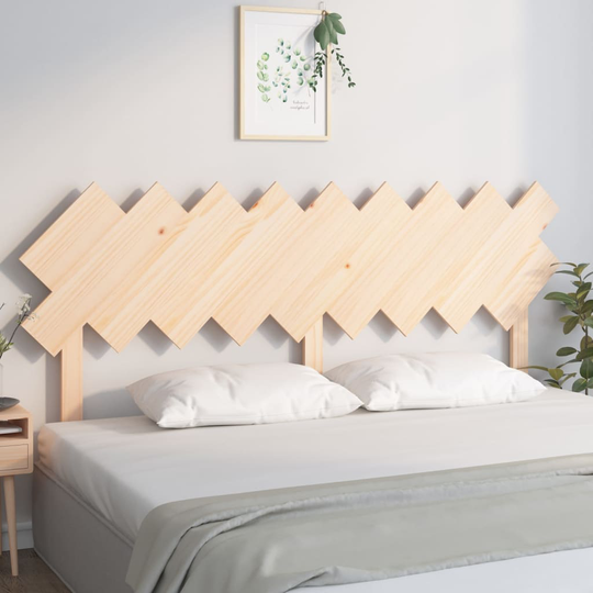 vidaXL Sängynpääty 178x3x80,5 cm täysi mänty