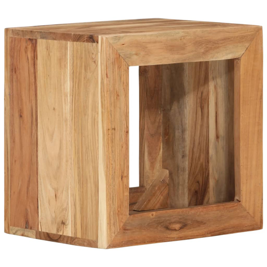vidaXL Jakkara 40x30x40 cm täysi akasiapuu