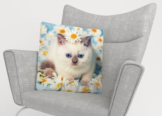Koristetyynyliina KITTEN 45x45 cm