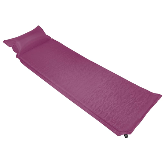 vidaXL Täytettävä ilmapatja tyynyllä 66x200 cm vaaleanpunainen