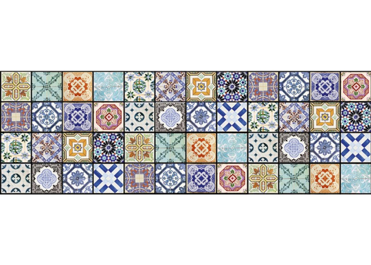 Keittiön välitila Vintage tiles 180x60 cm