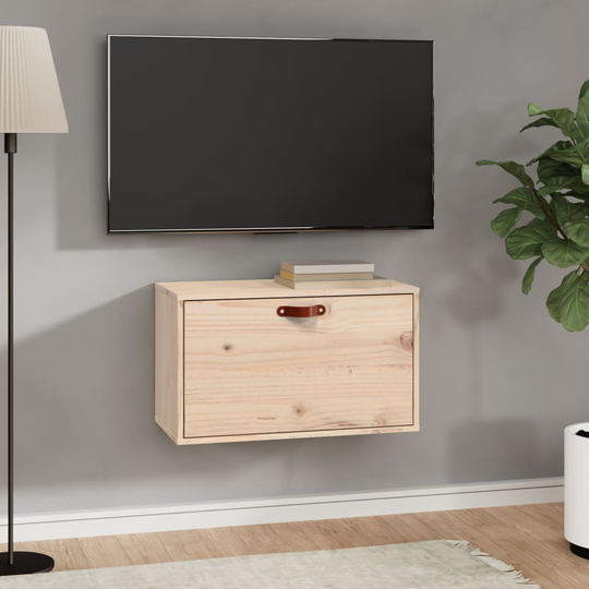vidaXL Seinäkaappi 60x30x35 cm täysi mänty