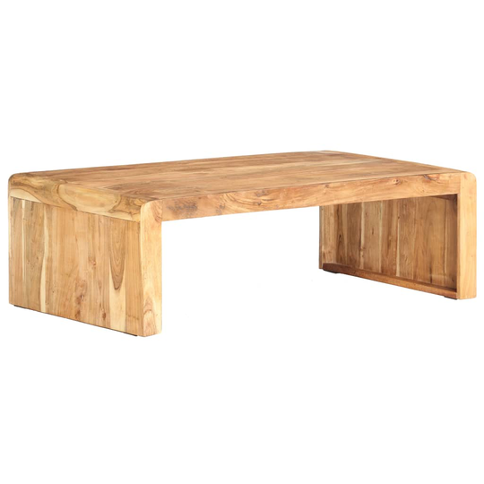 vidaXL Sohvapöytä 110x63x35 cm täysi akaasiapuu