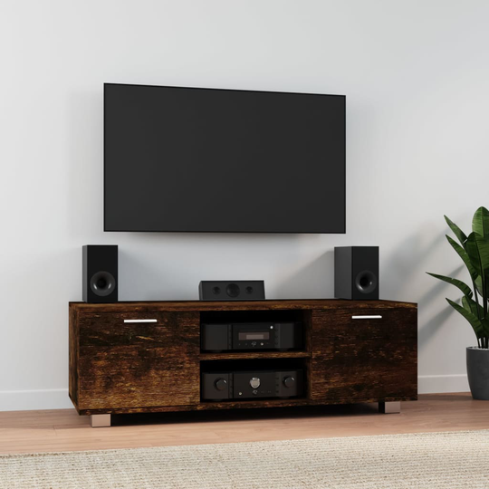 vidaXL TV-taso savutammi 120x40,5x35 cm tekninen puu