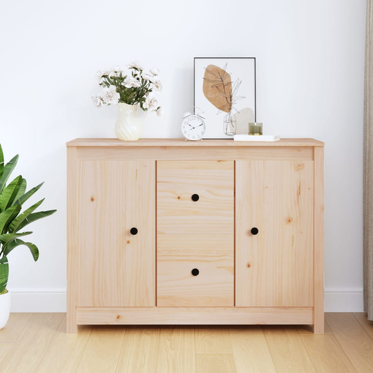vidaXL Senkki 100x35x74 cm täysi mänty