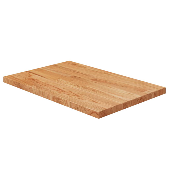 vidaXL Kylpyhuoneen työtaso v.ruskea 60x40x2,5 cm käsitelty täysi puu