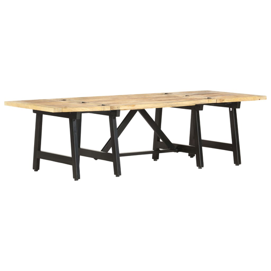 vidaXL Jatkettava sohvapöytä 160x70x45 cm täysi mangopuu