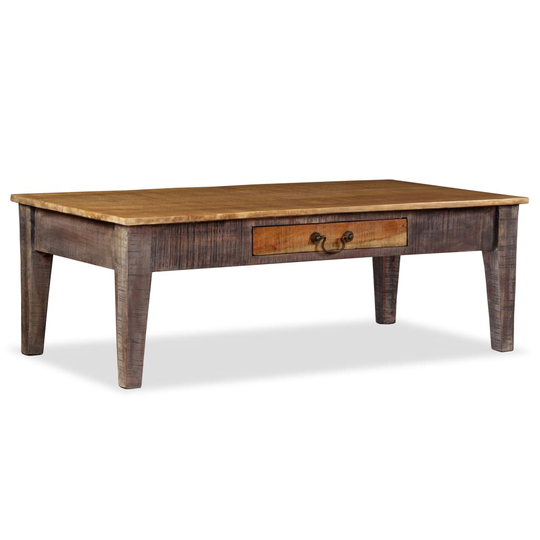 vidaXL Sohvapöytä vintagetyyli puu 118x60x40 cm