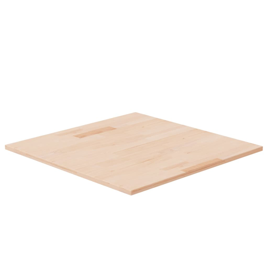 vidaXL Neliönmuotoinen pöytälevy 60x60x1,5 cm käsittelemätön tammi
