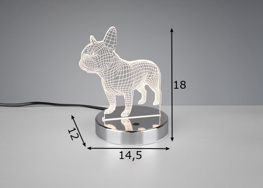 Pöytävalaisin Dog