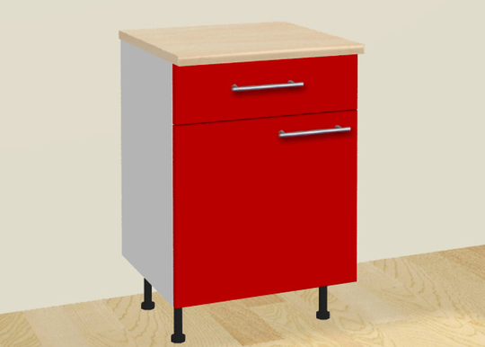 Keittiökaappi ovella ja laatikolla 30 cm