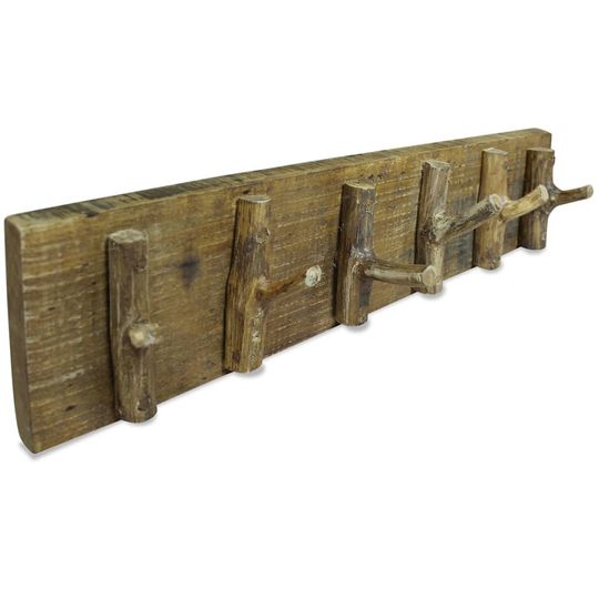 vidaXL Vaatenaulakko kierrätetty puu 60x15 cm