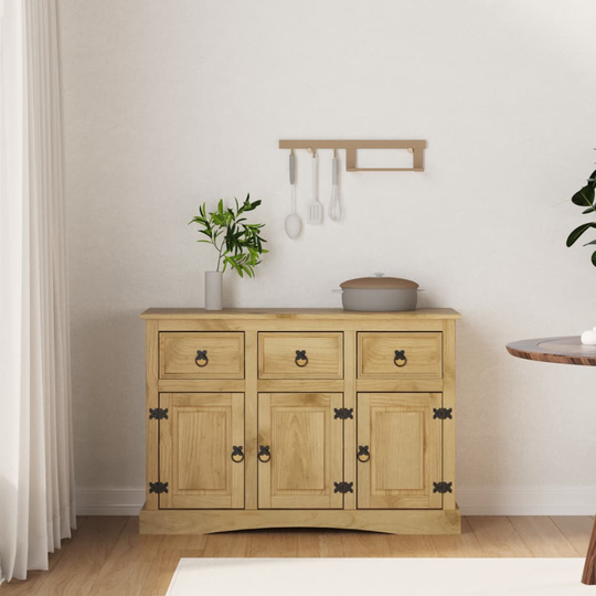 vidaXL Senkki Corona Range 132x43x78 cm Täysi Meksikon mänty