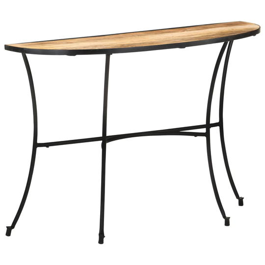 vidaXL Sivupöytä 110x40x77 cm täysi mangopuu