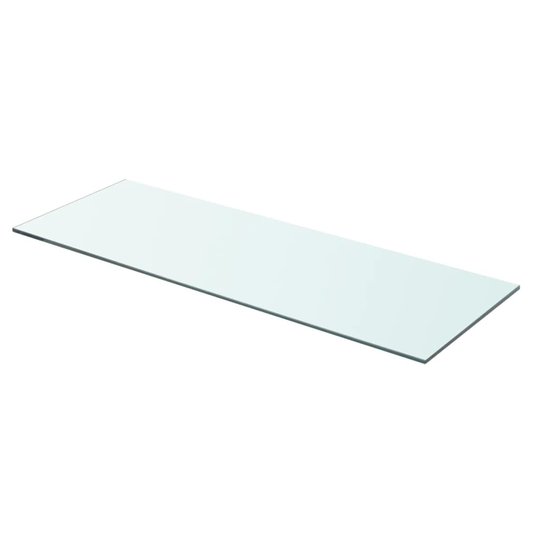 vidaXL Hyllypaneeli Kirkas lasi 70x25 cm