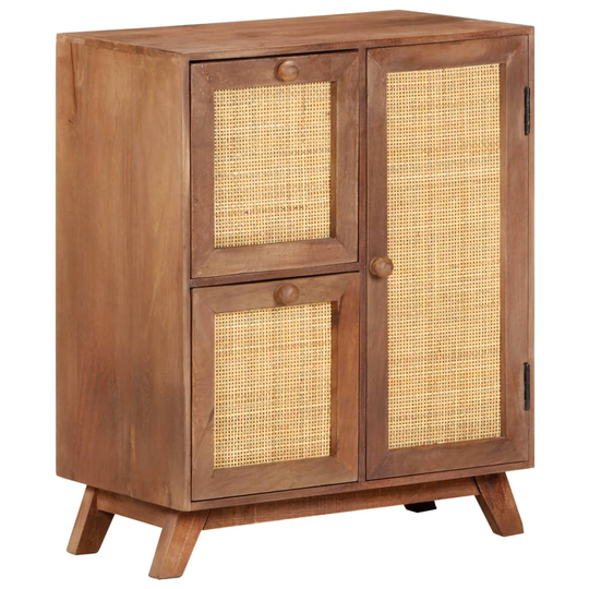 vidaXL Senkki 60x35x75 cm täysi mangopuu