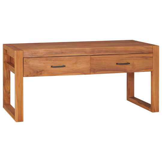 vidaXL TV-taso 100x40x45 cm kierrätetty tiikki