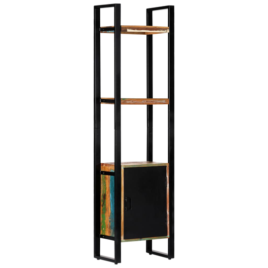 vidaXL Kirjahylly 45x30x171 cm kierrätetty puu