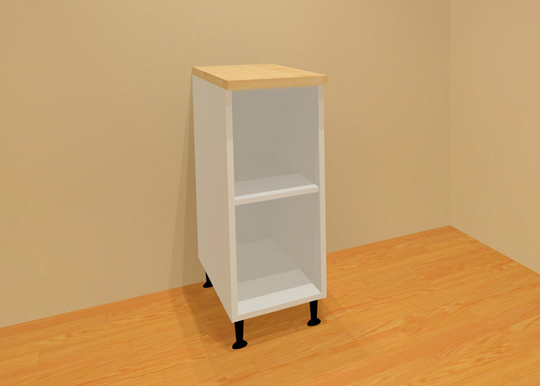 Keittön alahylly 30 cm