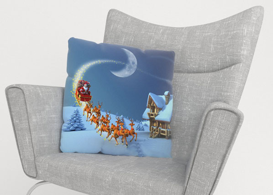 Koristetyynyliina CHRISTMAS STORY 50x50 cm