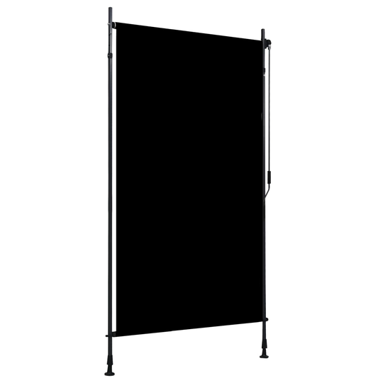 vidaXL Ulkorullaverho 120x270 cm antrasiitti
