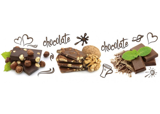 Keittiön välitila Chocolate 180x60 cm
