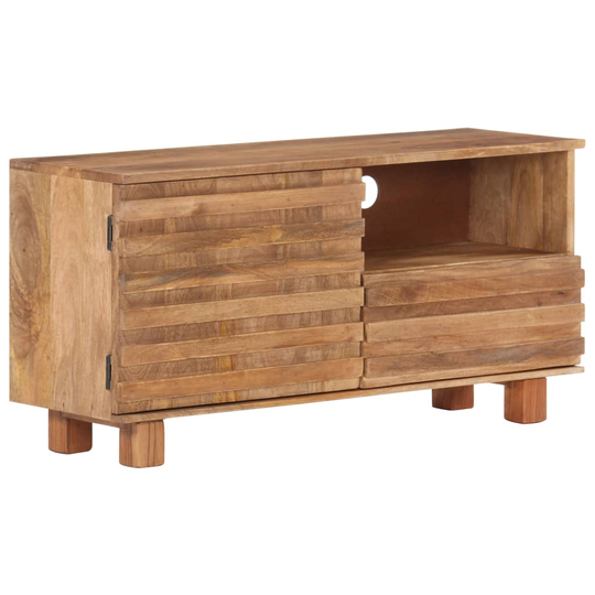 vidaXL TV-taso 90x30x45 cm täysi mangopuu