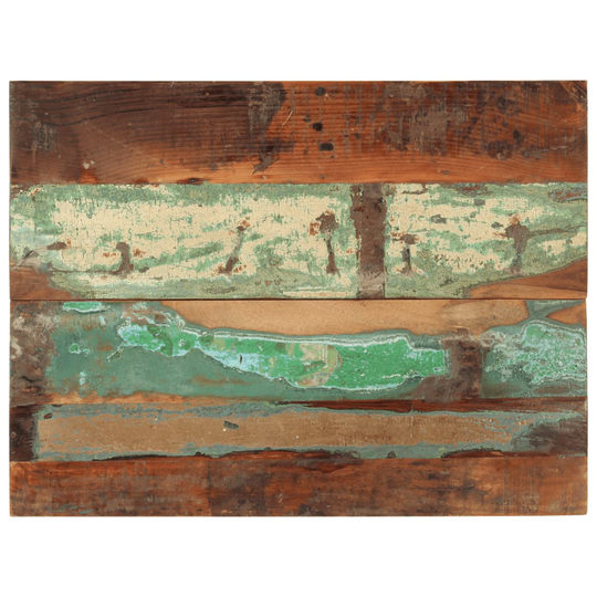 vidaXL Pöytälevy 80x60x(2,5-2,7) cm kierrätetty täyspuu