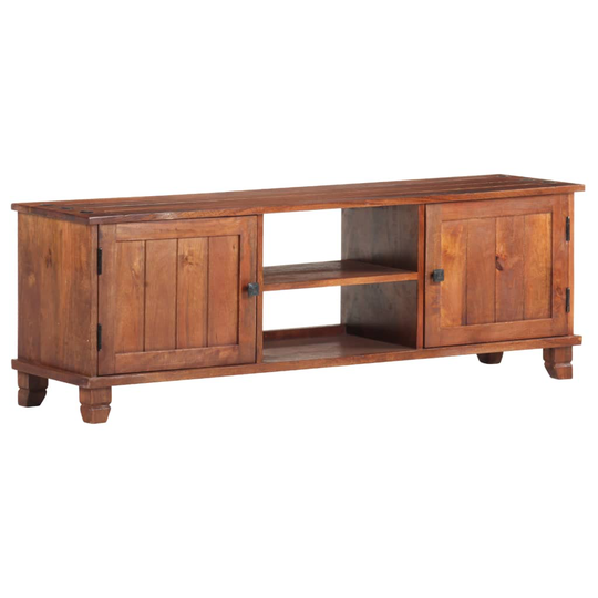 vidaXL TV-taso hunajanruskea 120x30x41 cm täysi akaasiapuu