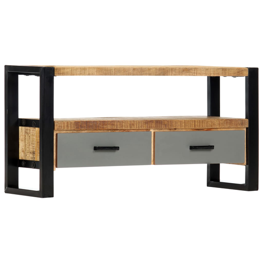 vidaXL TV-taso 100x30x50 cm täysi mangopuu