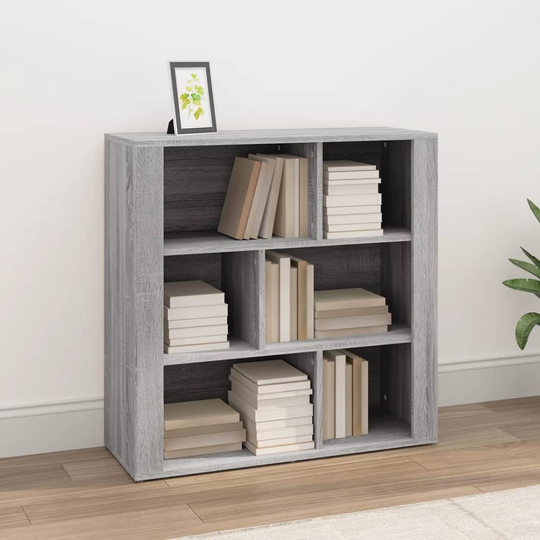 vidaXL Senkki harmaa Sonoma 80x30x80 cm tekninen puu