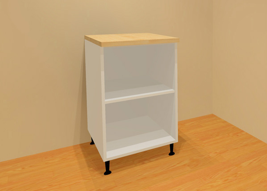 Keittiön alahylly 50 cm