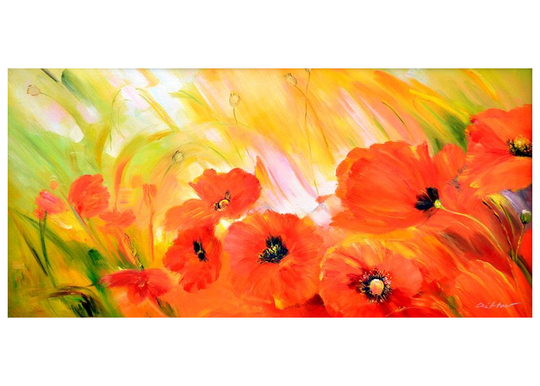 Öljymaalaus Unikot 60x120 cm