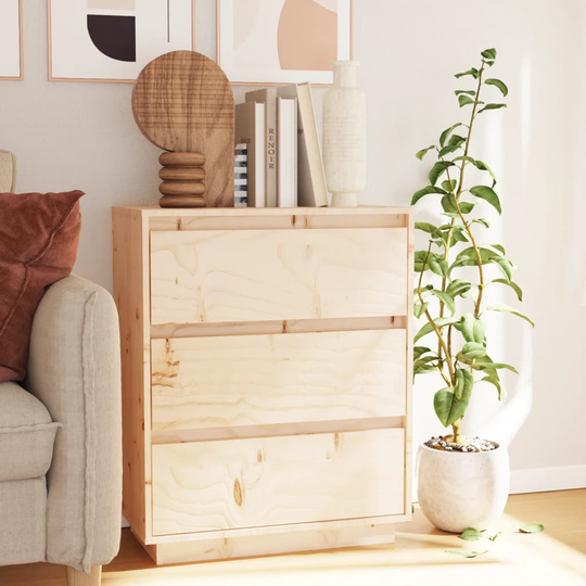 vidaXL Senkki 60x34x75 cm täysi mänty