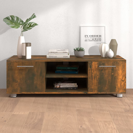 vidaXL TV-taso savutammi 110x40x35 cm tekninen puu