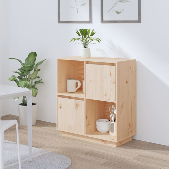 vidaXL Senkki 74x35x80 cm täysi mänty
