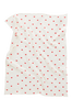 HEARTS MINI vauvan peitto 80x100 cm - ekologinen Luonnonvalkoinen
