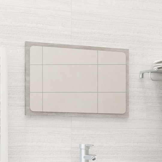 vidaXL Kylpyhuonepeili betoninharmaa 60x1,5x37 cm lastulevy
