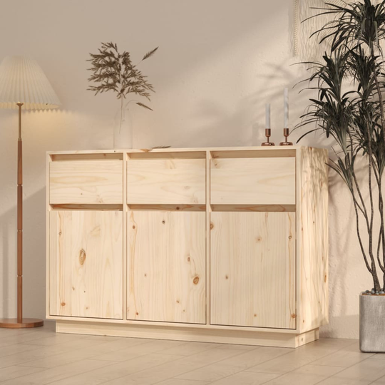 vidaXL Senkki 110x34x75 cm täysi mänty