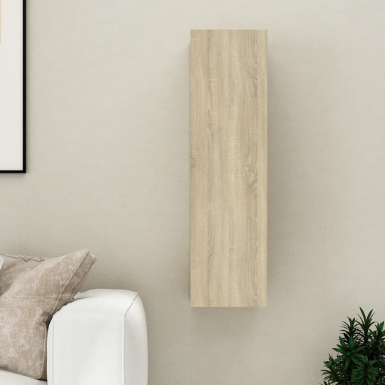 vidaXL TV-taso Sonoma-tammi 30,5x30x110 cm lastulevy
