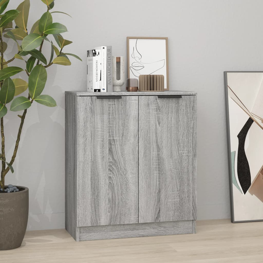 vidaXL Senkki harmaa Sonoma 60x30x70 cm tekninen puu
