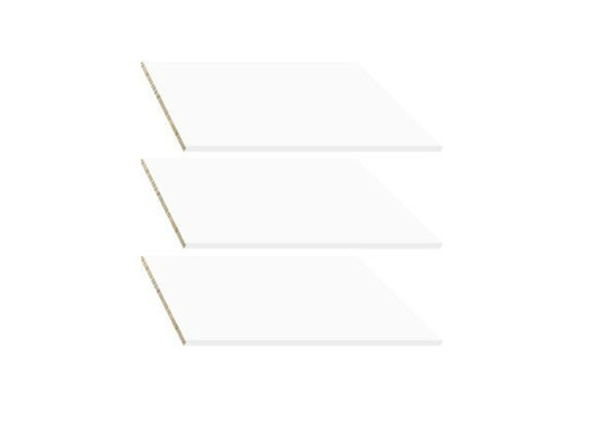 Leveät irtohyllyt vaatekaappiin 118,5 cm