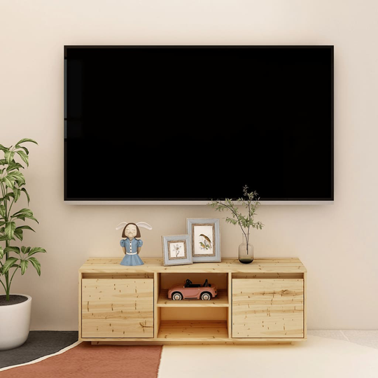 vidaXL TV-taso 110x30x40 cm täysi kuusi