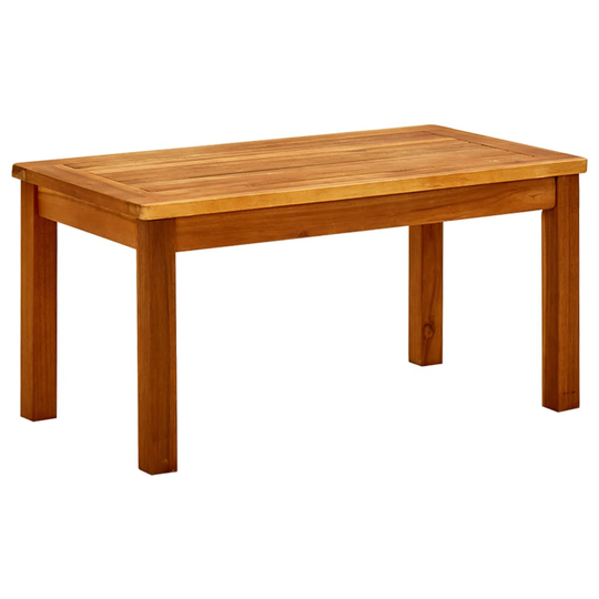vidaXL Puutarhan sohvapöytä 70x40x36 cm täysi akaasiapuu