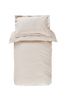 ZACK LIMITED MINI pussilakanasetti pinnasänkyyn - ekologinen Beige